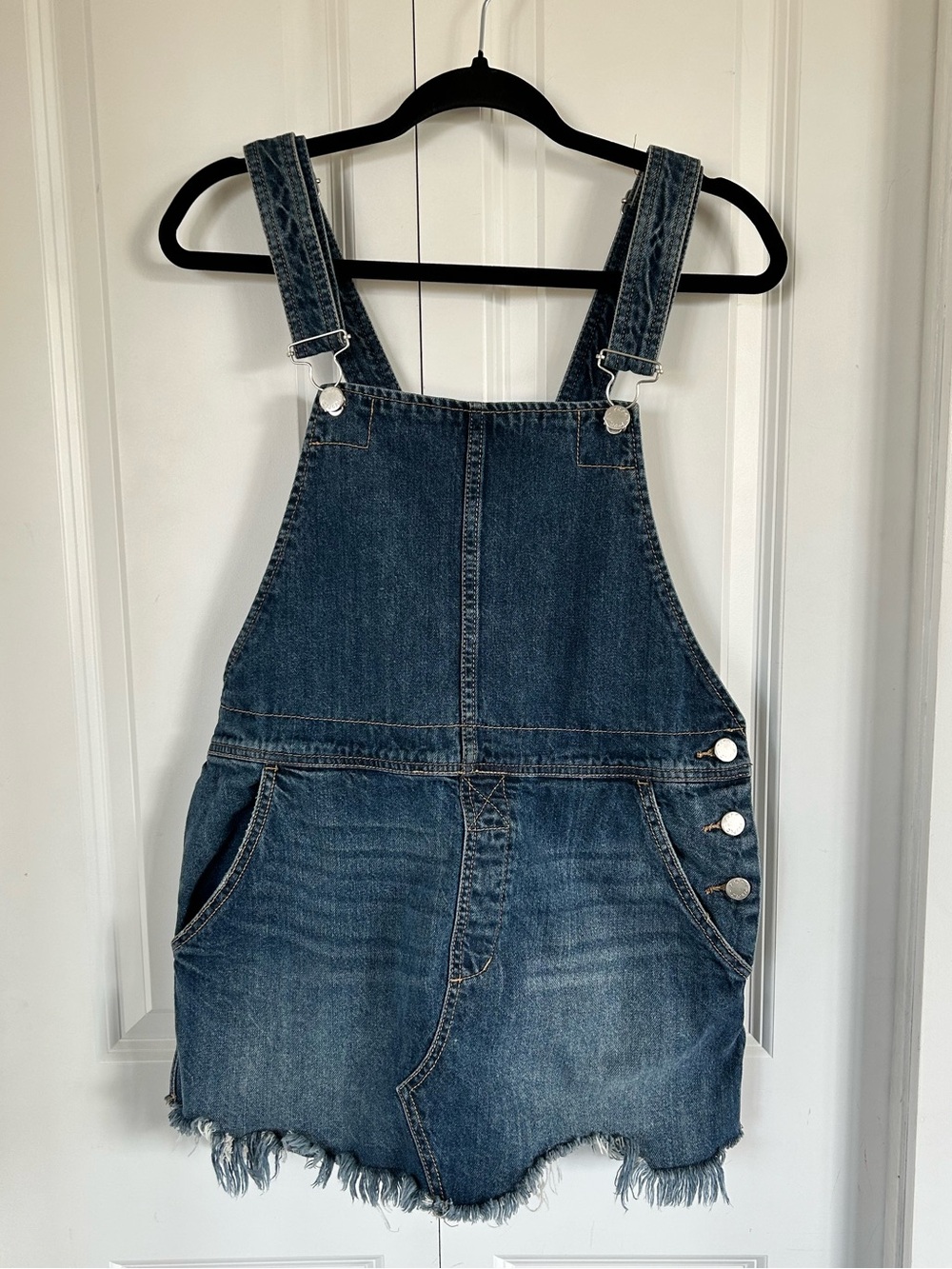 Free People Denim Mini Dress